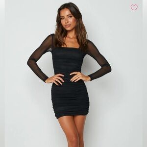 Beginning Boutique Mini Black Dress